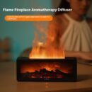 3D Flame Fireplace Diffuser for Relaxation