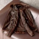 Distressed Cowhide Leather Jacket