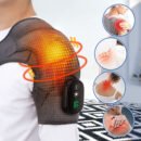 Portable Heated Shoulder Wrap for On-the-Go Relief