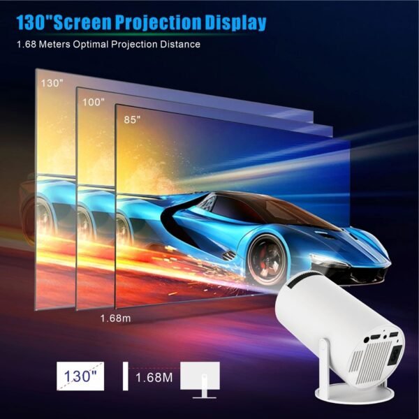 Portable Small Projector for Home Theater - Image 5