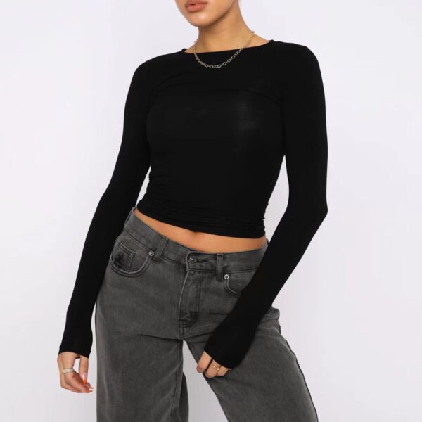 Solid Casual Fit Tops for Every Occasion - Image 2