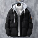 Men’s Hooded Windproof Winter Jacket