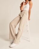 Relaxed-Fit Wide-Leg Pants for Women’s Daily Wear