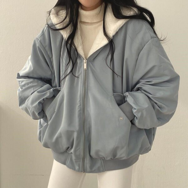 Loose-Fit Reversible Cotton Jacket - Image 3