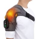 Portable Heated Shoulder Wrap for On-the-Go Relief