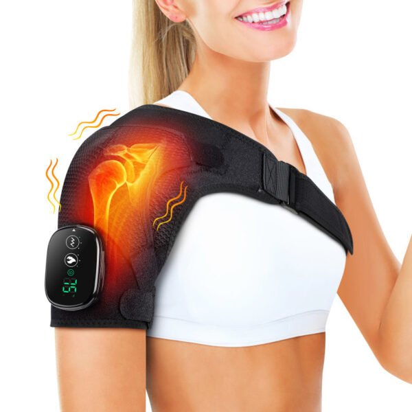 Portable Heated Shoulder Wrap for On-the-Go Relief - Image 8