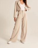 Relaxed-Fit Wide-Leg Pants for Women’s Daily Wear