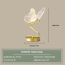 Bedside Butterfly Table Lamp